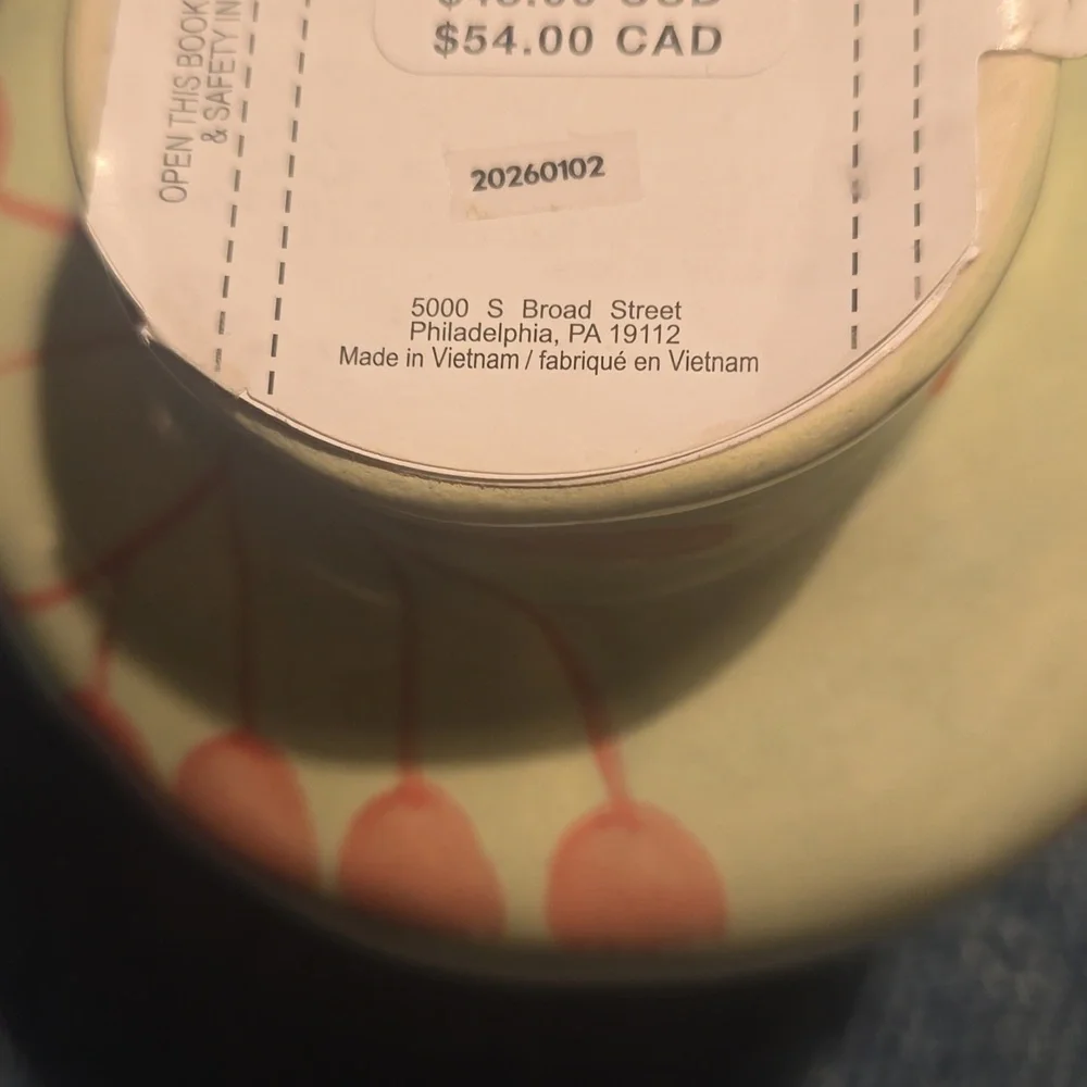 NEW Natalie Ferstendik x Anthropologie Floral Wildflower Bouquet Ceramic Candle